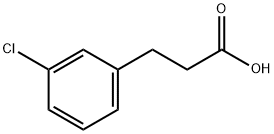 3-(3-CHLOROPHENYL)PROPIONIC ACID Structure