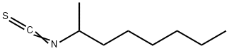 2-OCTYL ISOTHIOCYANATE Structure