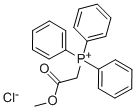 CARBOMETHOXYMETHYL TRIPHENYLPHOSPHONIUM CHLORIDE Structure