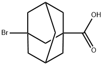 3-Bromoadamantane-1-carboxylic acid Structure