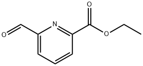 6-FORMYL-PYRIDINE-2-CARBOXYLIC ACID ETHYL ESTER Structure