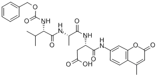 Z-VAL-ALA-ASP-AMC Structure