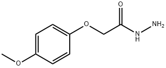 (4-METHOXY-PHENOXY)-ACETIC ACID HYDRAZIDE Structure