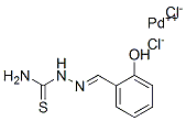 SALICYLALDEHYDE THIOSEMICARBAZONE PALLADIUM(II) CHLORIDE, 97% Structure