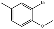 3-BROMO-4-METHOXYTOLUENE Structure