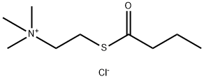 S-BUTYRYLTHIOCHOLINE CHLORIDE Structure