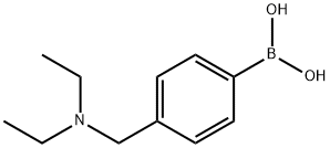 4-(N,N-DIETHYLAMINOMETHYL)BENZENEBORONIC ACID Structure