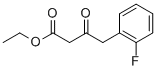 4-(2-FLUORO-PHENYL)-3-OXO-BUTYRIC ACID ETHYL ESTER Structure