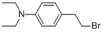 4-(2-BROMOETHYL)-N,N-DIETHYLBENZENAMINE Structure