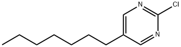 2-CHLORO-5-HEPTYLPYRIMIDINE Structure