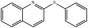 2-(PHENYLTHIO)QUINOLINE Structure