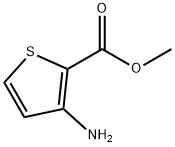 Methyl 3-amino-2-thiophenecarboxylate  Structure