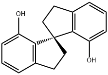 1,1'-SPIROBIINDANE-7,7'-DIOL Structure