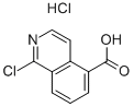 1-chloroisoquinoline-5-carboxylic acid hydrochloride Structure