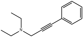 3-DIETHYLAMINO-1-PHENYLPROPYNE Structure