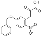 5-BENZYLOXY-2-NITROPHENYLPYRUVIC ACID Structure