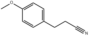 3-(4-METHOXYPHENYL)PROPIONITRILE Structure