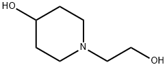 4-HYDROXY-1-PIPERIDINEETHANOL  96 Structure