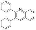 2,3-DIPHENYL-QUINOLINE Structure