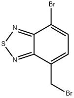 4-BROMO-7-BROMOMETHYL-BENZO[1,2,5]THIADIAZOLE Structure