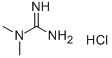 1.1-DIMETHYLGUANIDINE HYDROCHLORIDE Structure