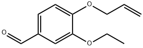 Benzaldehyde, 3-ethoxy-4-(2-propenyloxy)- (9CI) Structure