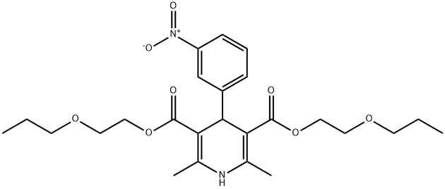 Niludipine Structure