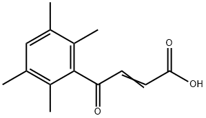 3-(2,3,5,6-TETRAMETHYLBENZOYL)ACRYLIC ACID Structure