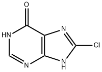 8-CHLOROHYPOXANTHINE Structure