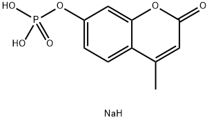 4-METHYLUMBELLIFERYL PHOSPHATE DISODIUM SALT Structure