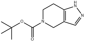 tert-butyl 6,7-dihydro-1H-pyrazolo[4,3-c]pyridine-5(4H)-carboxylate Structure