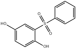 2-(PHENYLSULFONYL)-1,4-BENZENEDIOL Structure