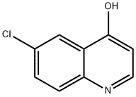 6-CHLORO-4-HYDROXYQUINOLINE Structure