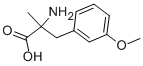 ALPHA-METHYL-M-METHOXY-DL-PHENYLALANINE Structure