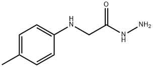 P-TOLYLAMINO-ACETIC ACID HYDRAZIDE Structure