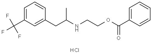 BENFLUOREX HYDROCHLORIDE Structure