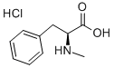 N-ALPHA-METHYL-L-PHENYLALANINE HYDROCHLORIDE Structure