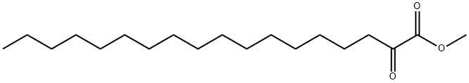 2-OXOOCTADECANOIC ACID METHYL ESTER Structure