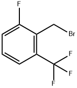 2-FLUORO-6-(TRIFLUOROMETHYL)BENZYL BROMIDE Structure