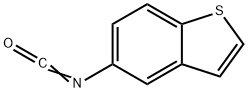 1-BENZOTHIOPHEN-5-YL ISOCYANATE Structure