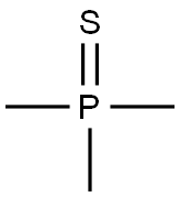 TRIMETHYLPHOSPHINE SULFIDE Structure