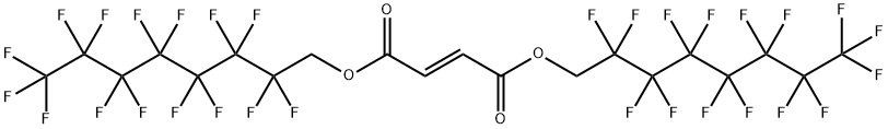 BIS(1H,1H-PERFLUOROOCTYL)FUMARATE Structure