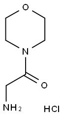 2-AMINO-1-MORPHOLIN-4-YL-ETHANONE HCL Structure