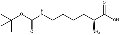 H-Lys(Boc)-OH Structure