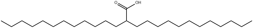 2-DODECYLTETRADECANOIC ACID Structure