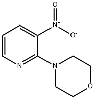 4-(3-NITRO-2-PYRIDINYL)MORPHOLINE Structure