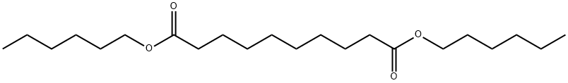 dihexyl sebacate Structure