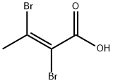 (2E)-2,3-Dibromo-2-butenoic acid Structure