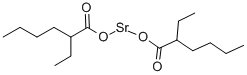 STRONTIUM 2-ETHYLHEXANOATE Structure