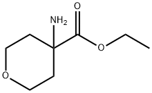 4-AMINOTETRAHYDROPYRAN-4-CARBOXYLIC ACID ETHYL ESTER Structure